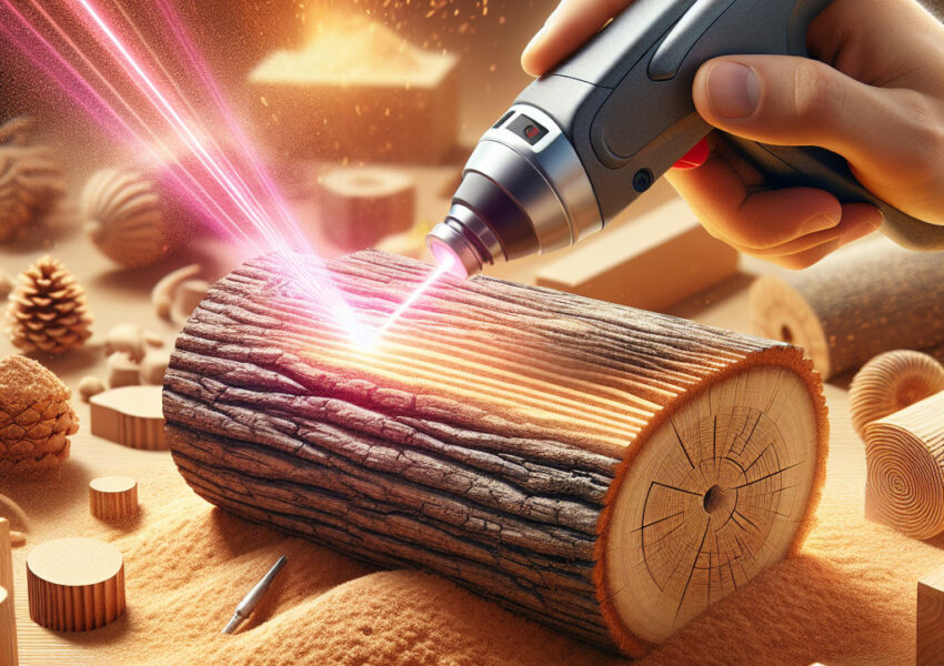 Laserreinigung von Holz in der Holzkommodenherstellung