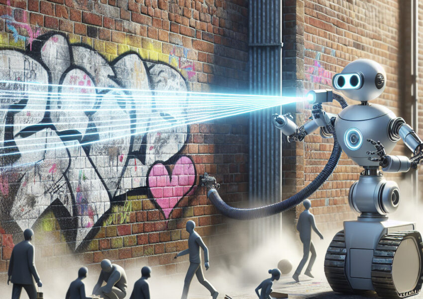 Welche Auswirkungen hat die Laser-Graffiti-Entfernung auf die Attraktivität von Stadtvierteln?