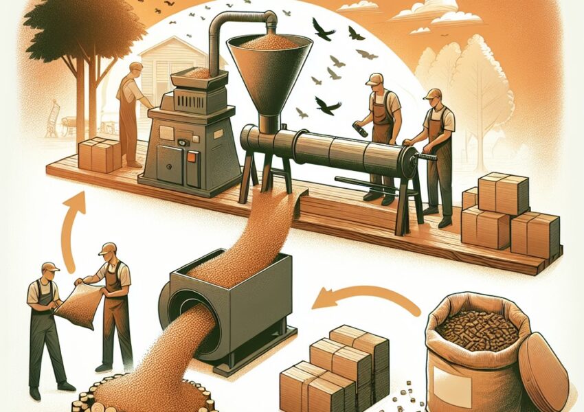 Pellet w produkcji energii dla przemysłu.