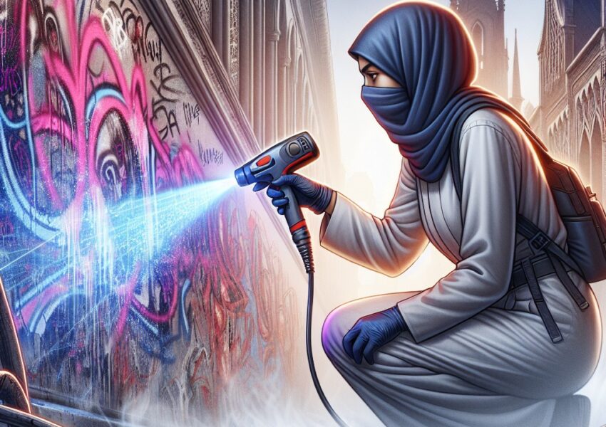 Laserowe usuwanie graffiti Siedlce